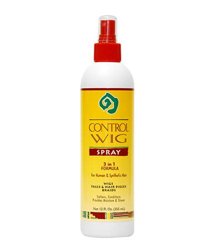 African Essence Control Wig Spray 3 in 1 Formula 12oz